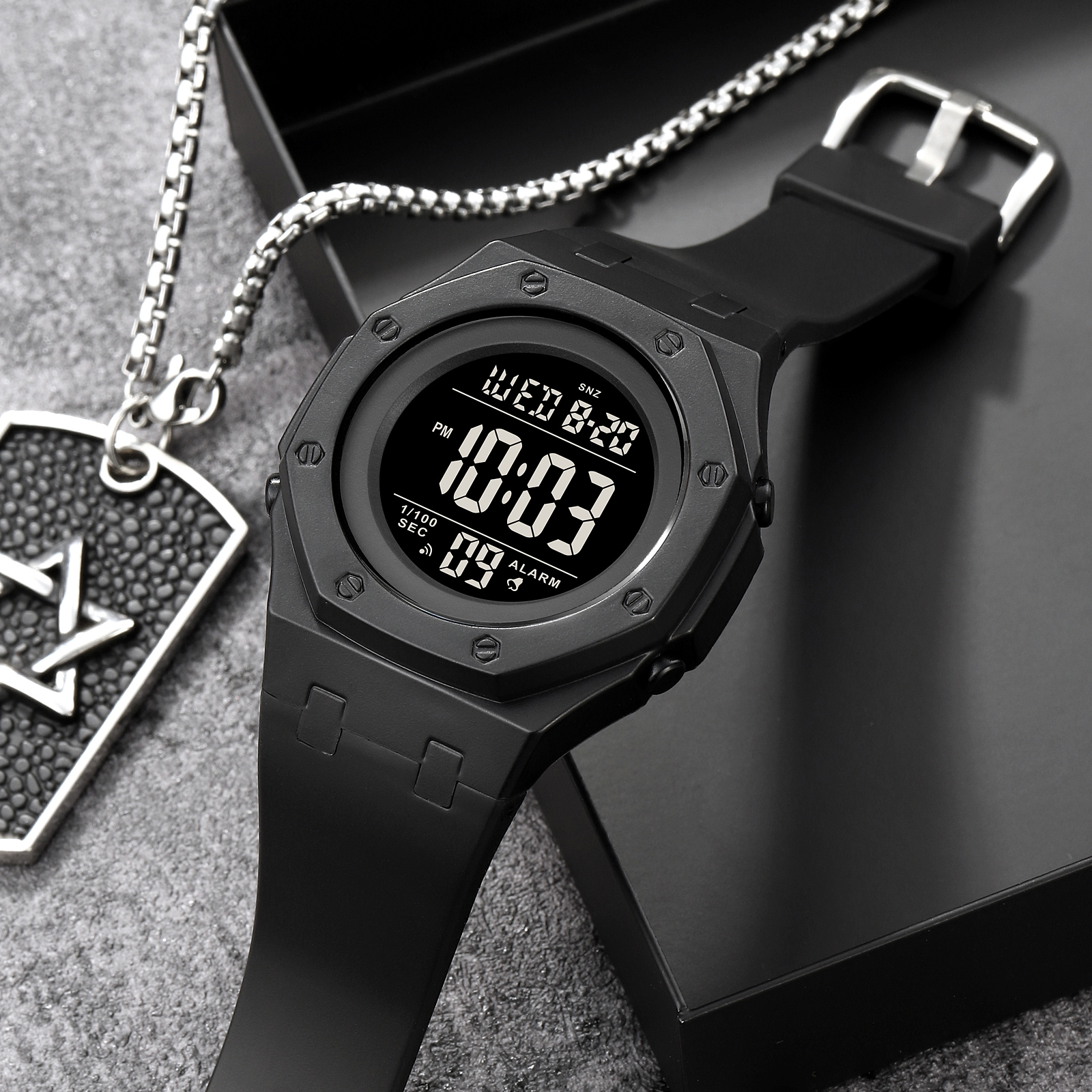 Skmei 2048BKBK Black-Black SALE - 4