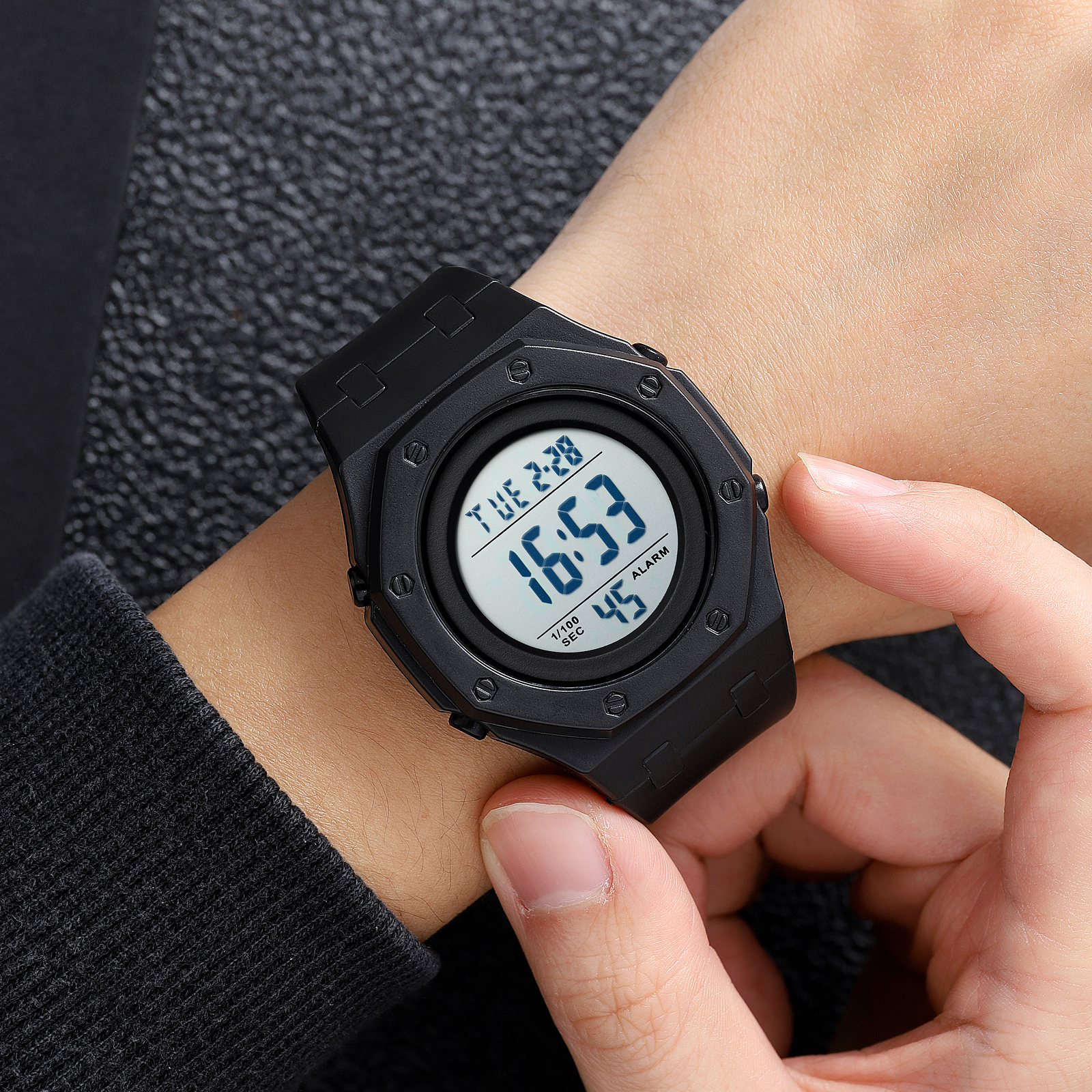 Skmei 2048BKWT Black-White - 3