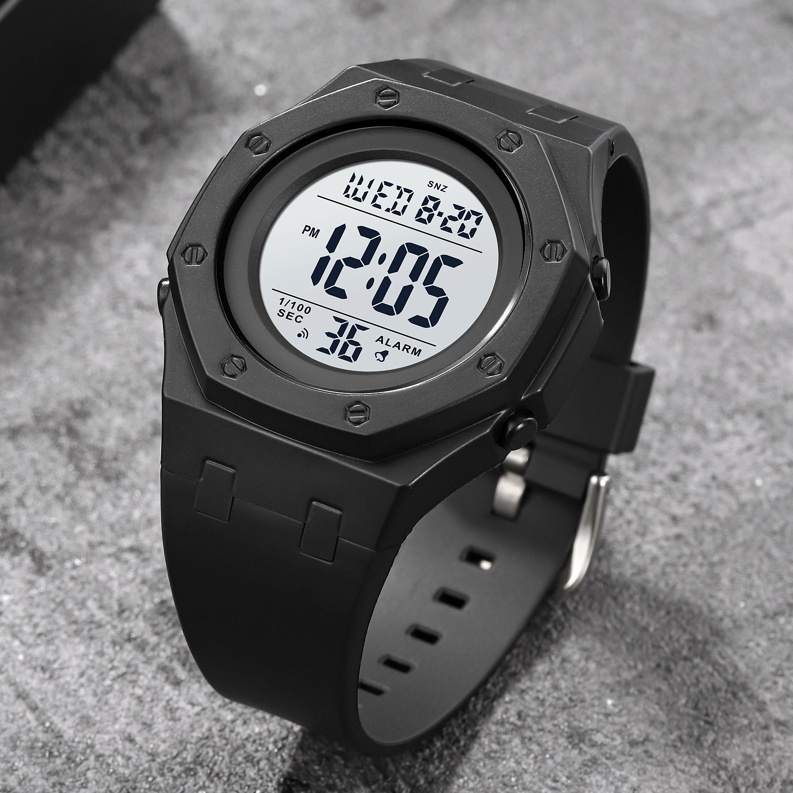 Skmei 2048BKWT Black-White - 4