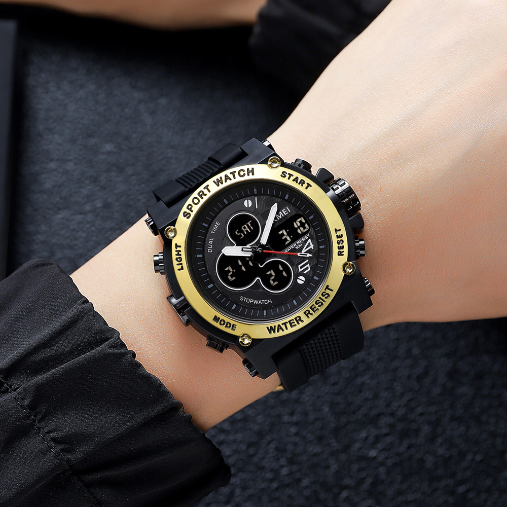 Skmei 2065BKGD Black-Gold SALE - 4