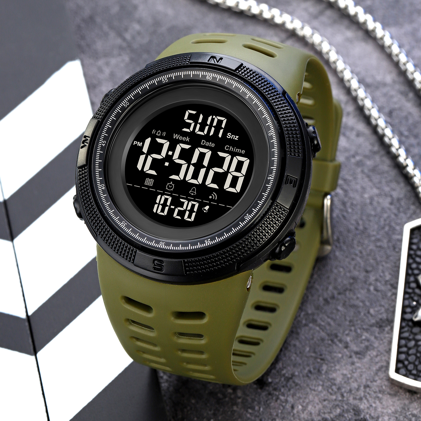 Skmei 2070AG Army Green - 4