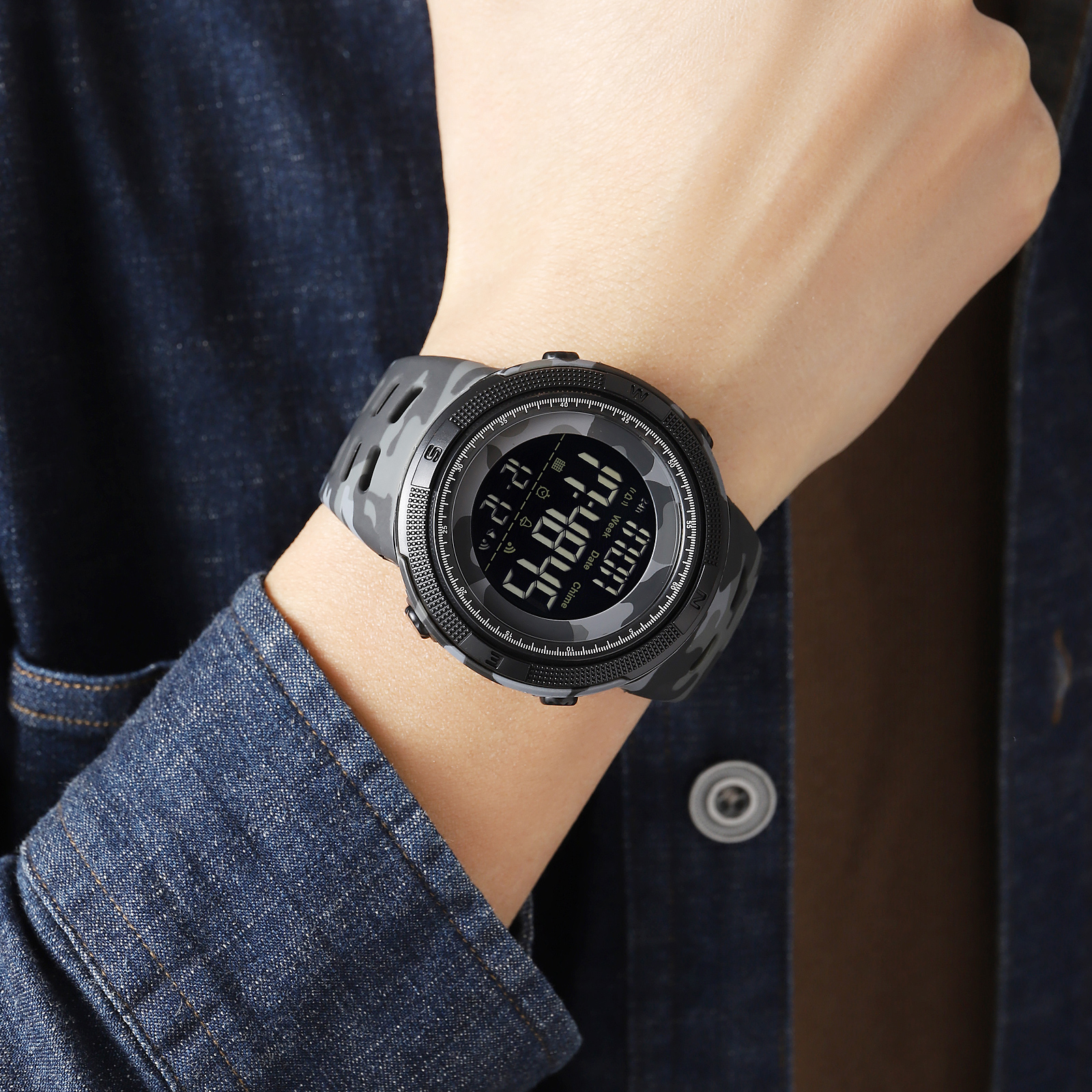 Skmei 2070CMGY Camo Grey - 3