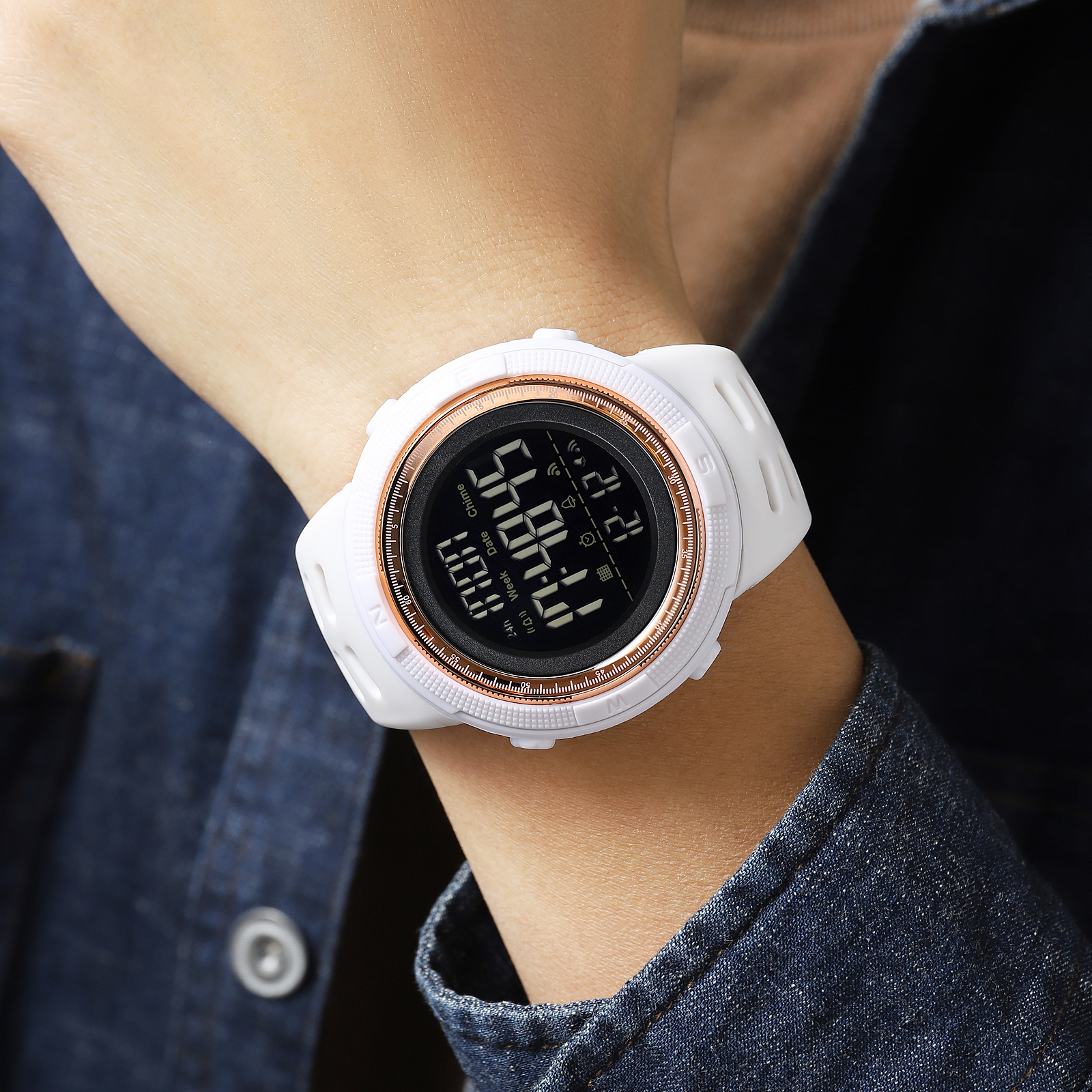 Skmei 2070WT White - 3