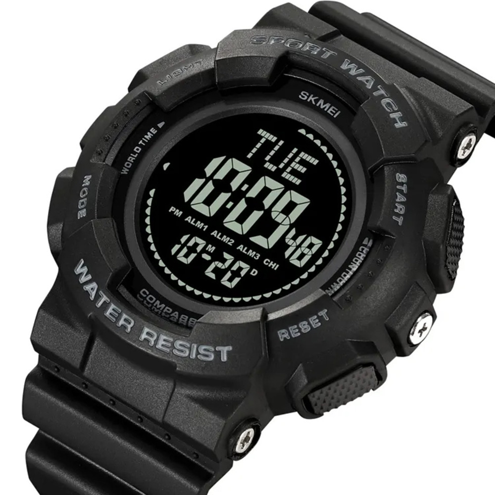 Skmei 2077BK Black+Compass - 2