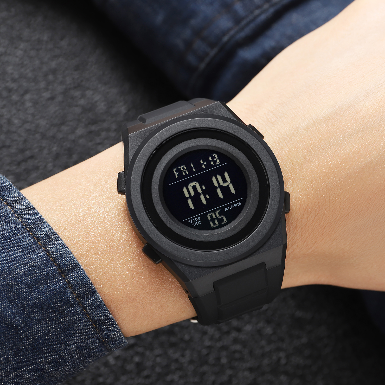 Skmei 2080BKBK Black-Black - 3