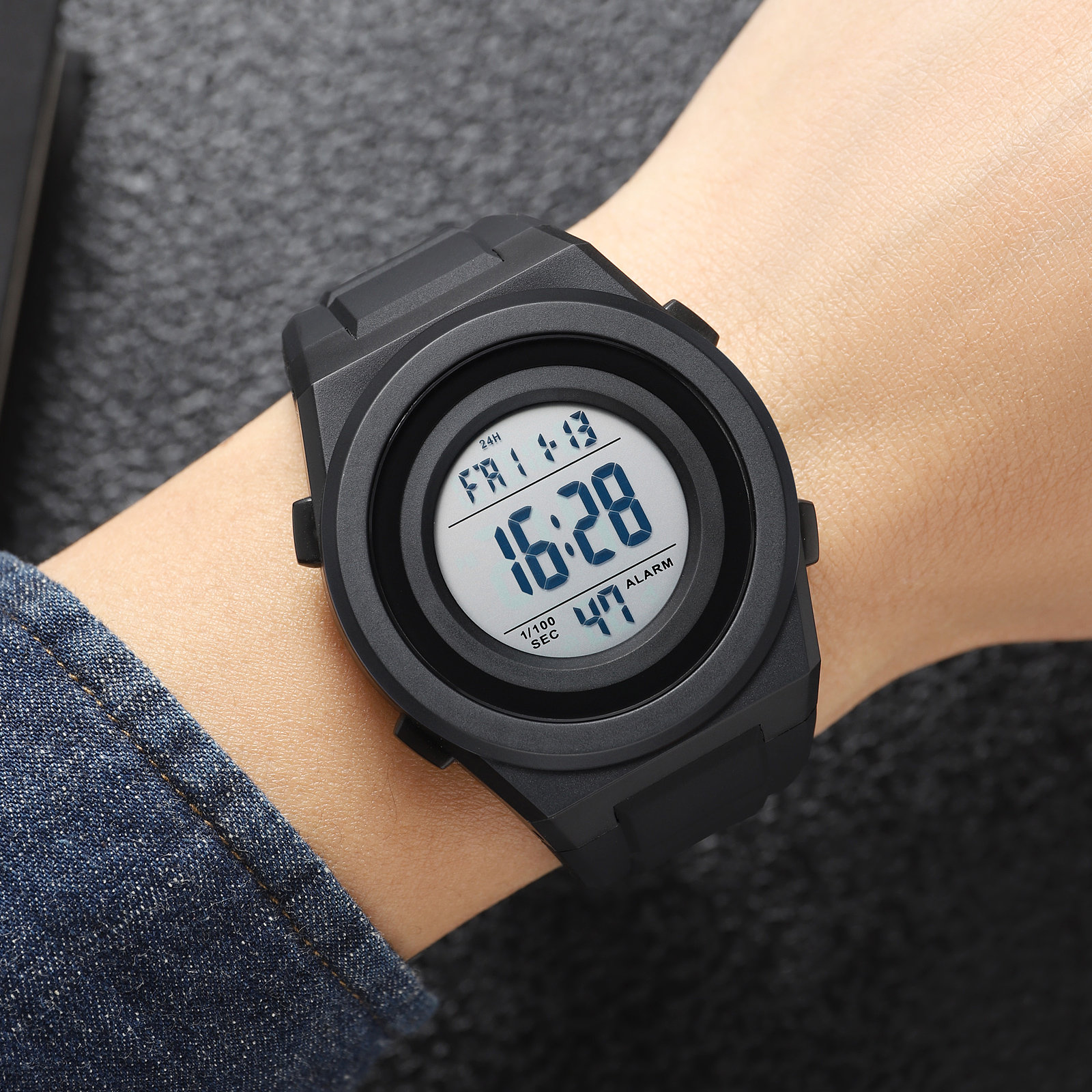 Skmei 2080BKWT Black-White - 3