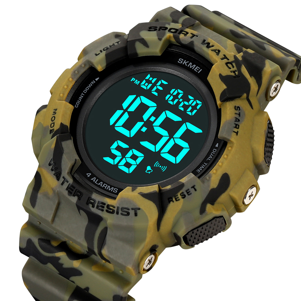 Skmei 2081CMGNBK Camo Green-Black - 2