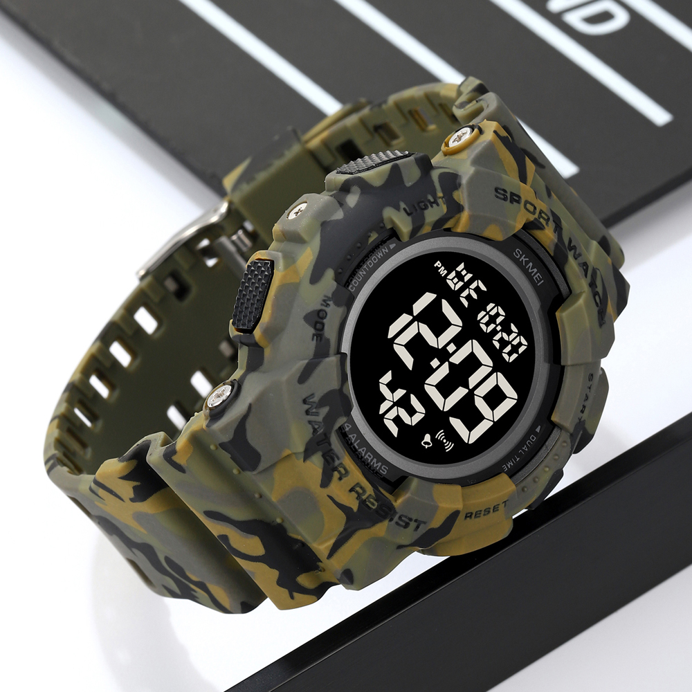 Skmei 2081CMGNBK Camo Green-Black - 3