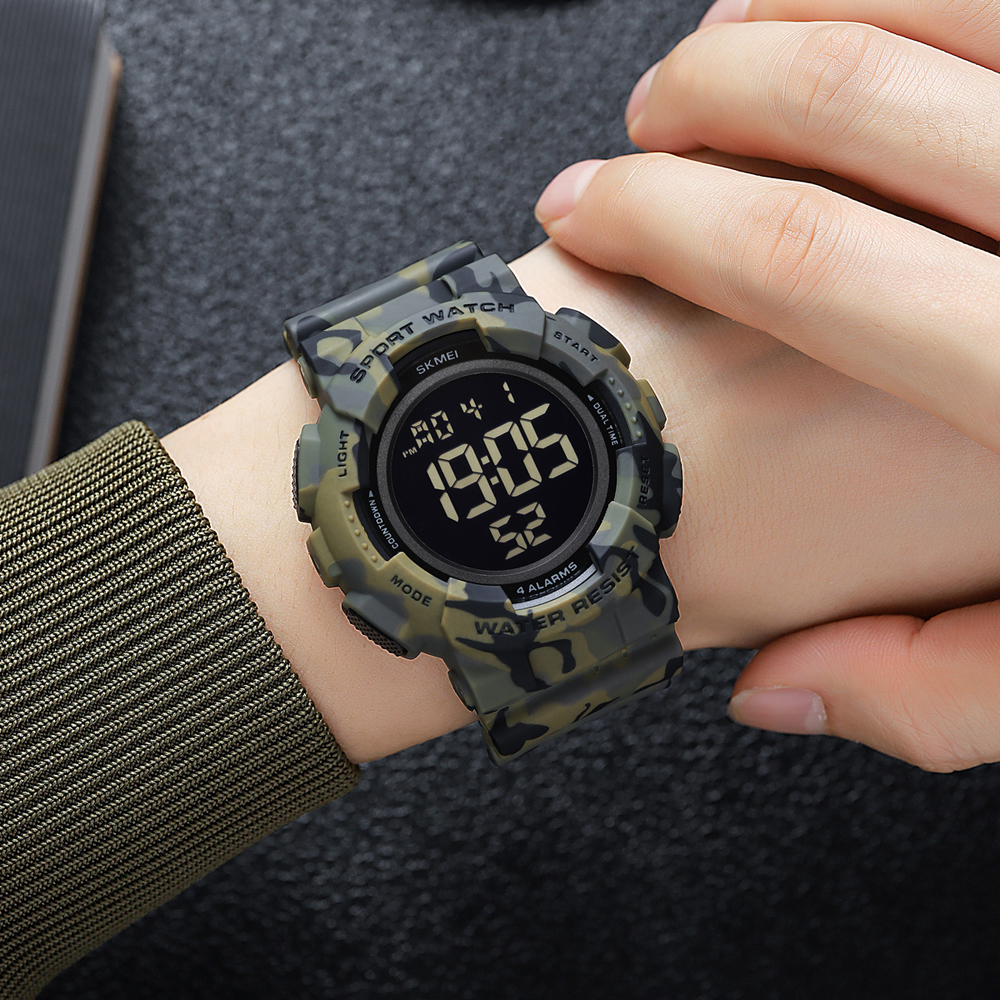 Skmei 2081CMGNBK Camo Green-Black - 4