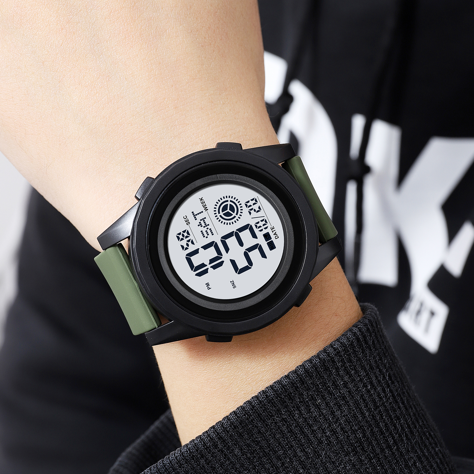 Skmei 2082AGWT Army Green White SALE - 3