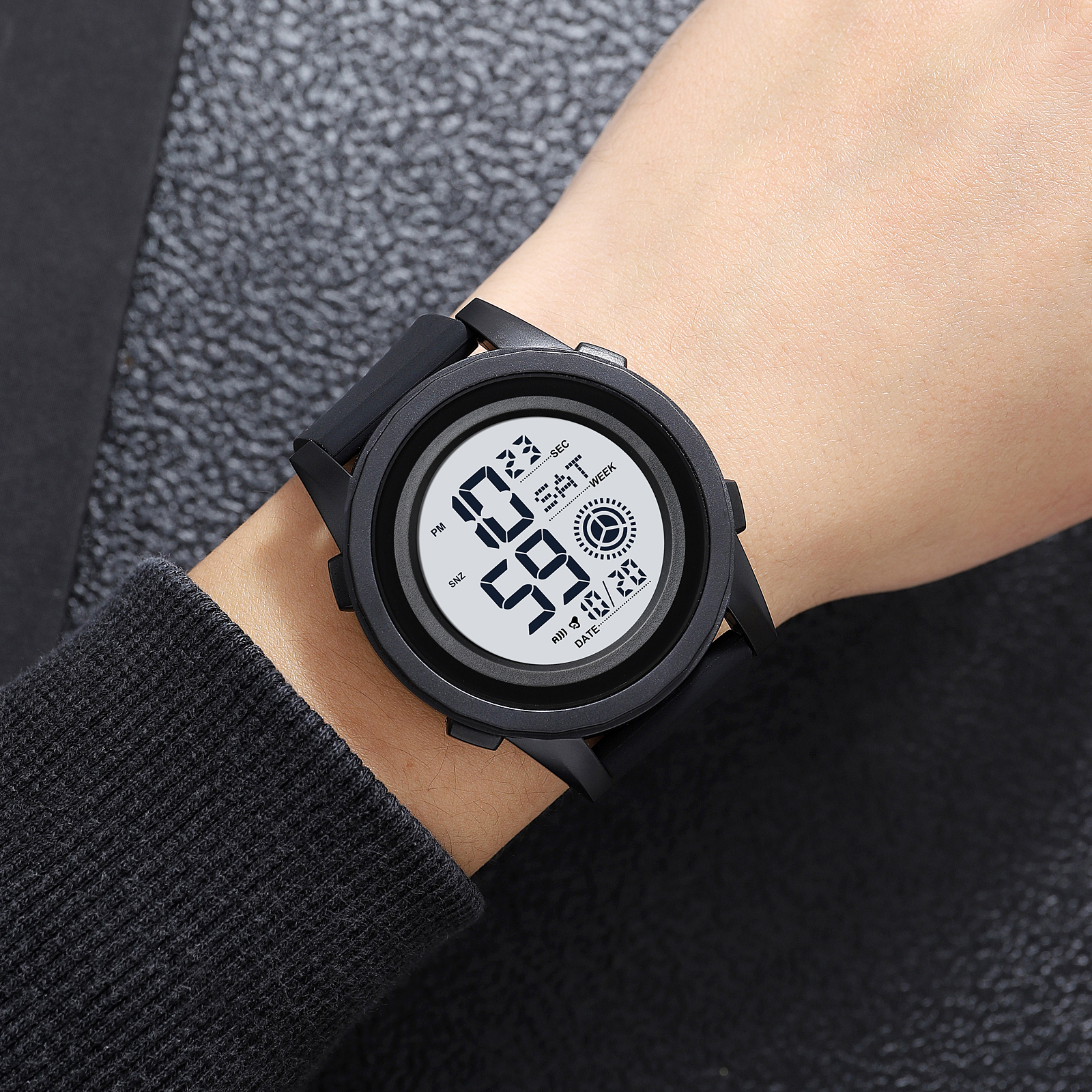 Skmei 2082BKWT Black-White - 3