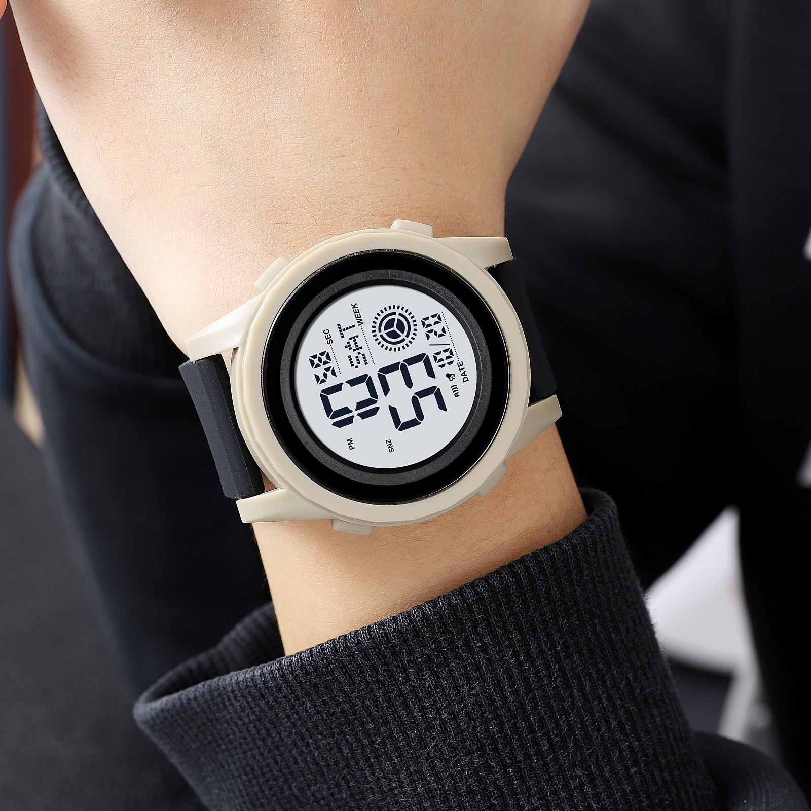 Skmei 2082KHWT Khaki-White SALE - 3