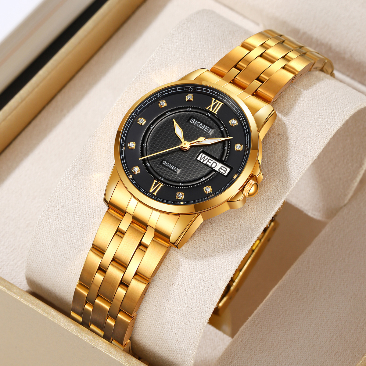 Skmei 2085GDBK Gold-Black - 4