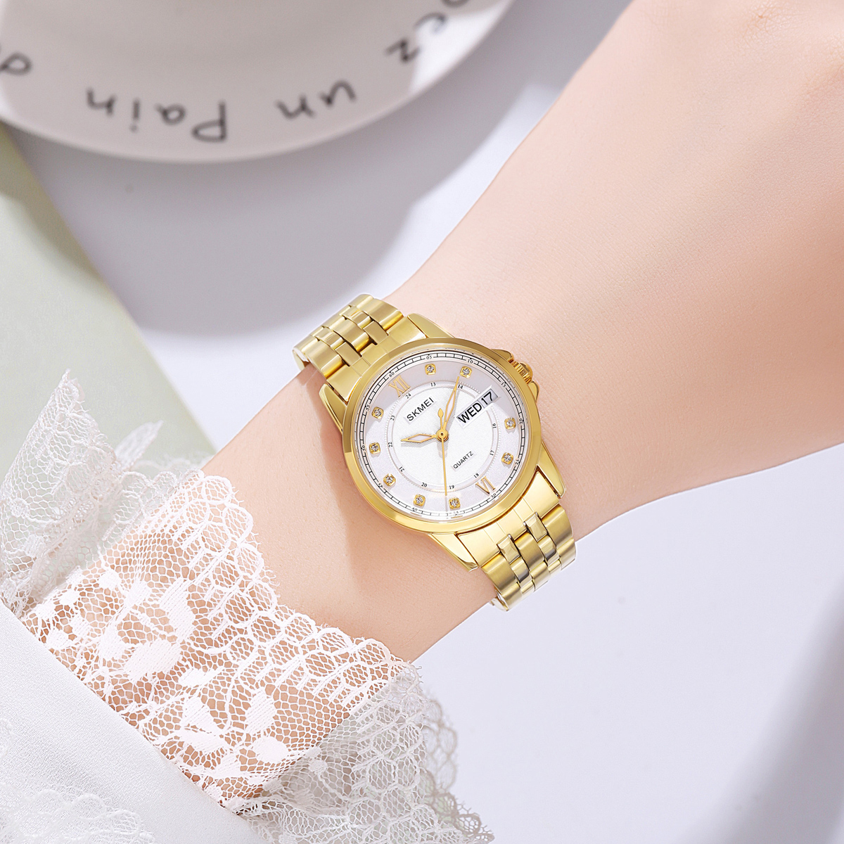 Skmei 2085GDSI Gold-Silver - 3