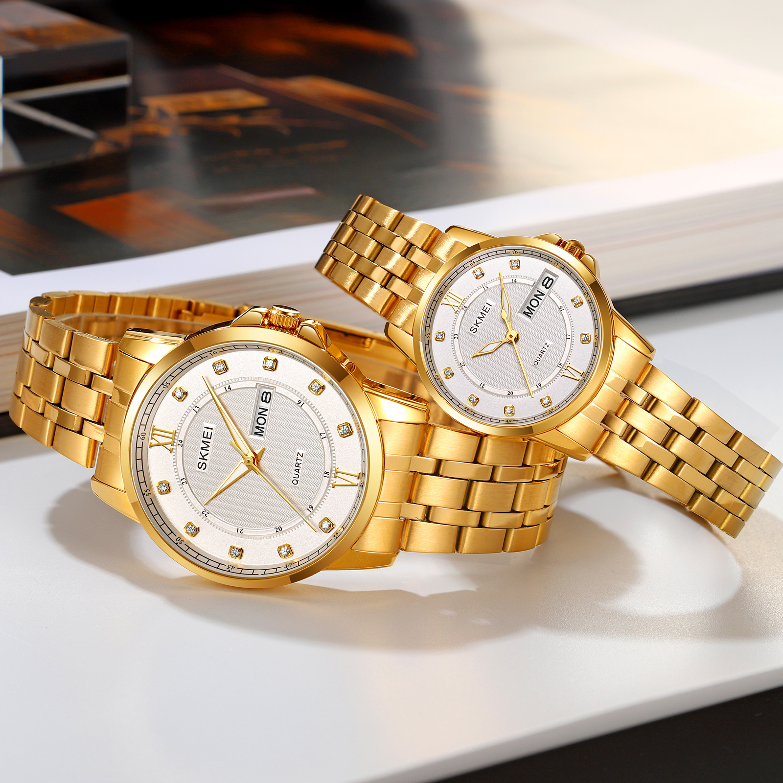 Skmei 2085GDSI Gold-Silver - 4