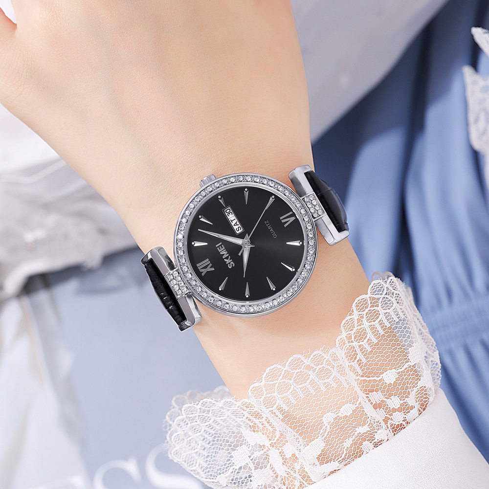 Skmei 2090SIBK Silver-Black - 4