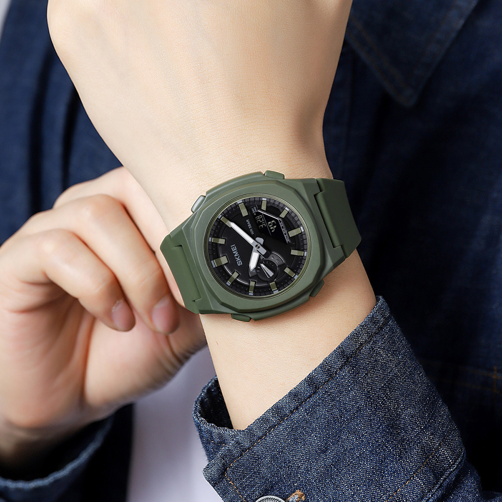 Skmei 2091AGBK Army Green Black - 4