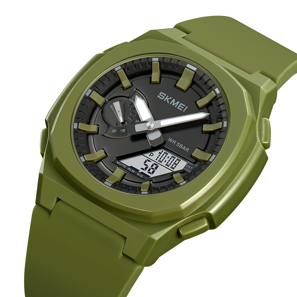Skmei 2091AGWT Army Green White - 2