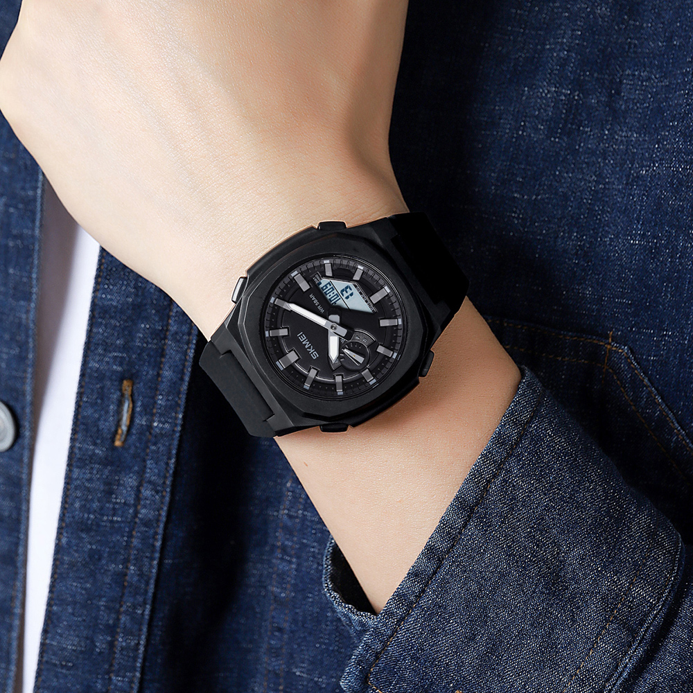 Skmei 2091BKGYWT Black-Grey White SALE - 3