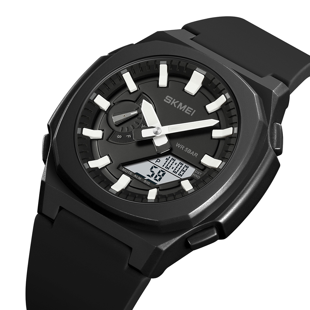 Skmei 2091BKWTWT Black-White White - 2