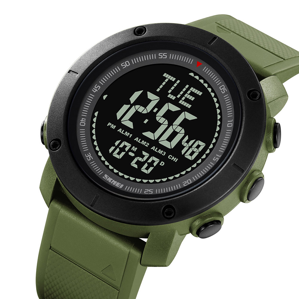Skmei 2095AG Army Green Compass - 3