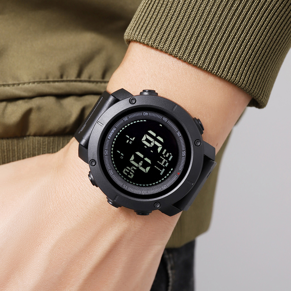 Skmei 2095BK Black Compass - 4