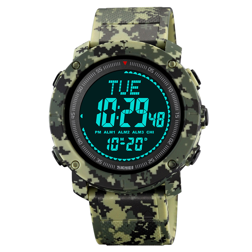 Skmei 2095CMGN Camo Green Compass - 2