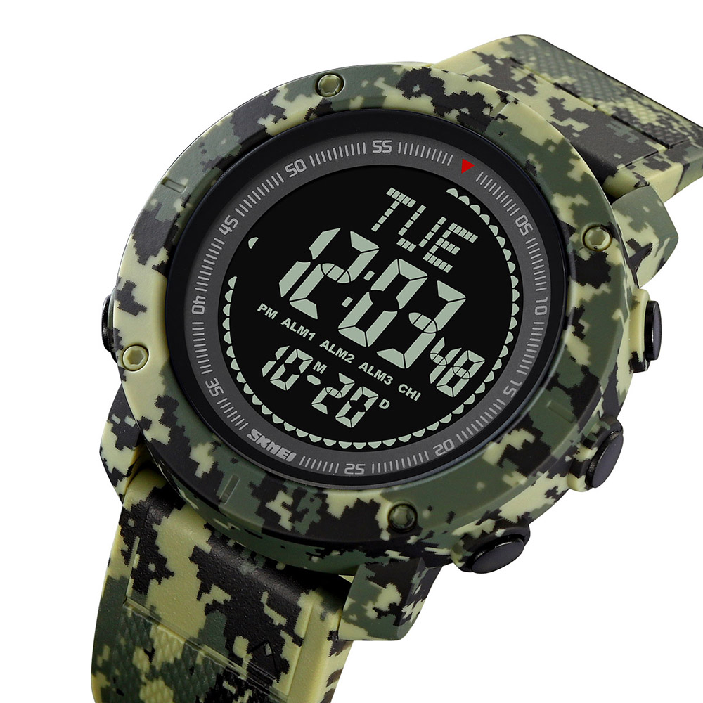 Skmei 2095CMGN Camo Green Compass - 3