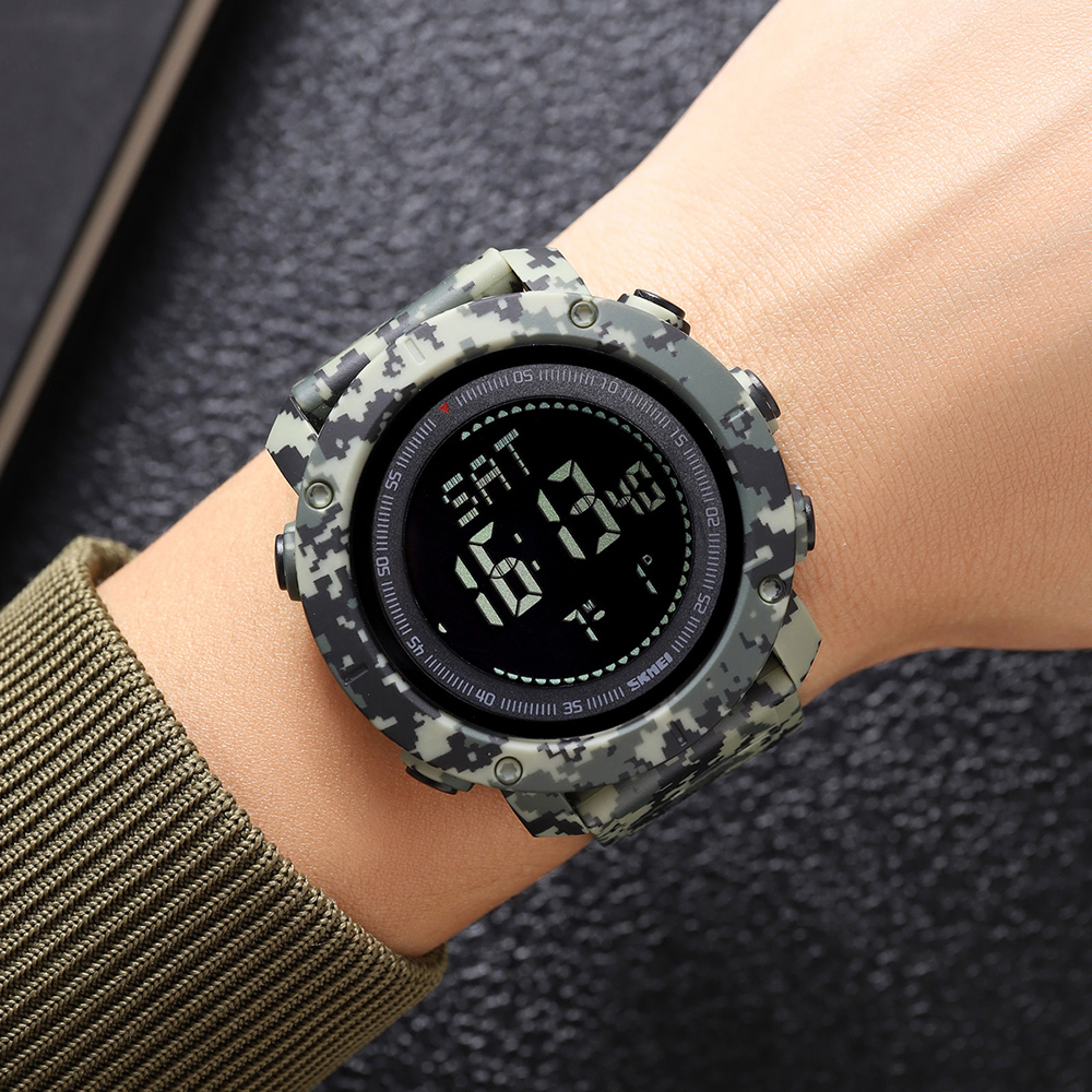 Skmei 2095CMGN Camo Green Compass - 4