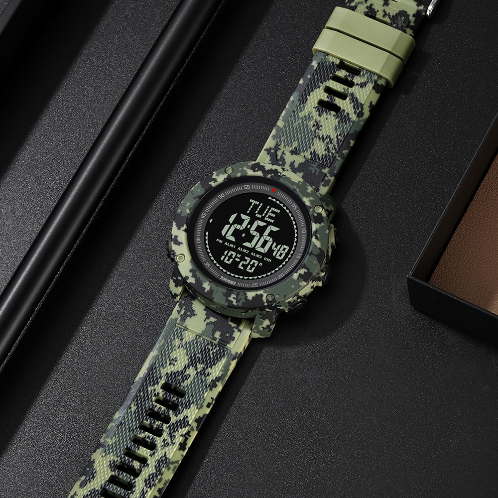 Skmei 2095CMGN Camo Green Compass - 6