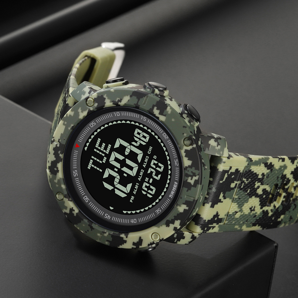 Skmei 2095CMGN Camo Green Compass - 7