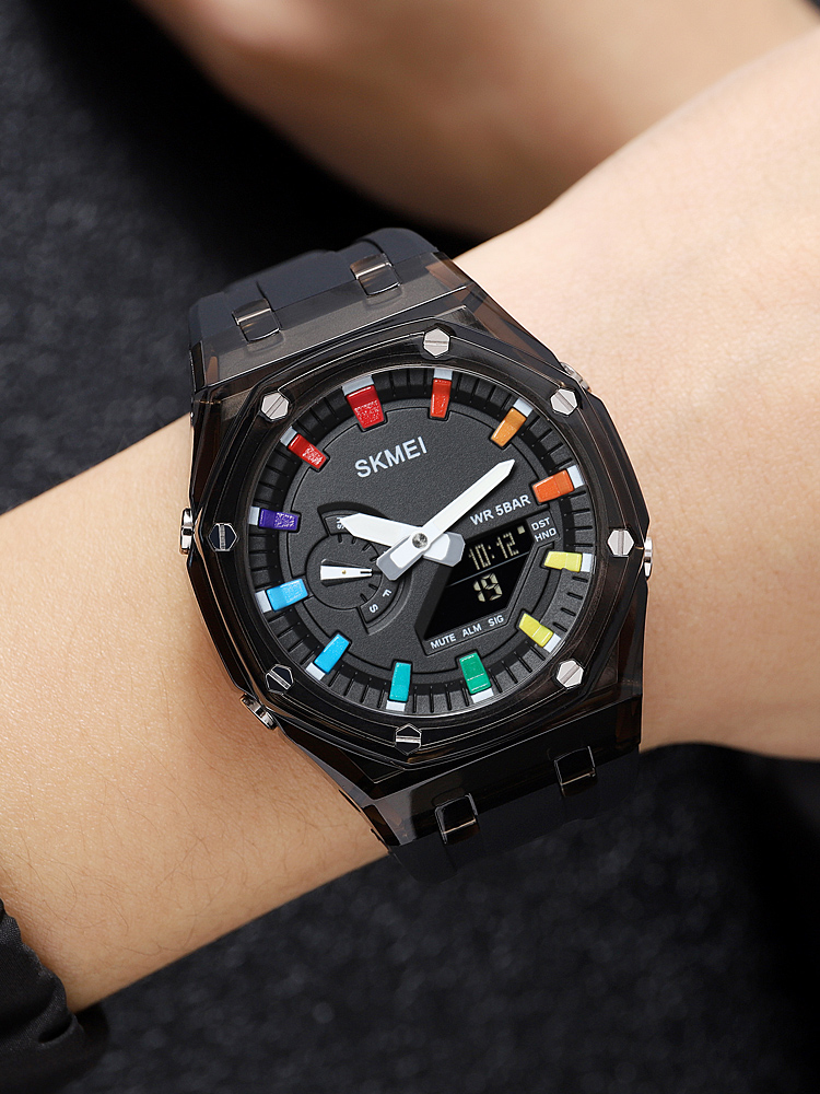 Skmei 2100BKBK Black-Black SALE - 3