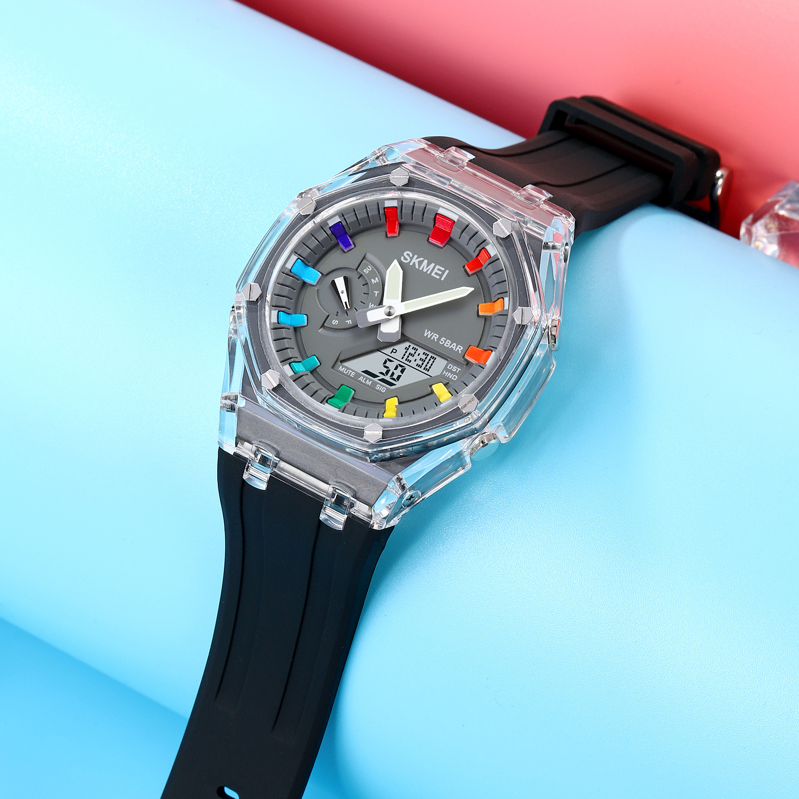 Skmei 2100BKGY Black-Grey SALE - 4