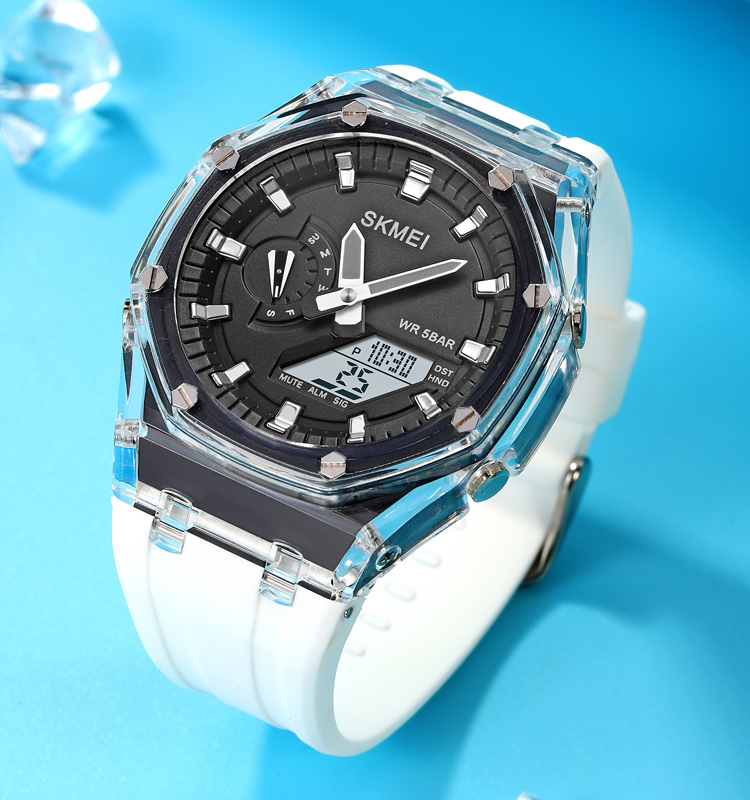 Skmei 2100WTBK White-Black SALE - 3