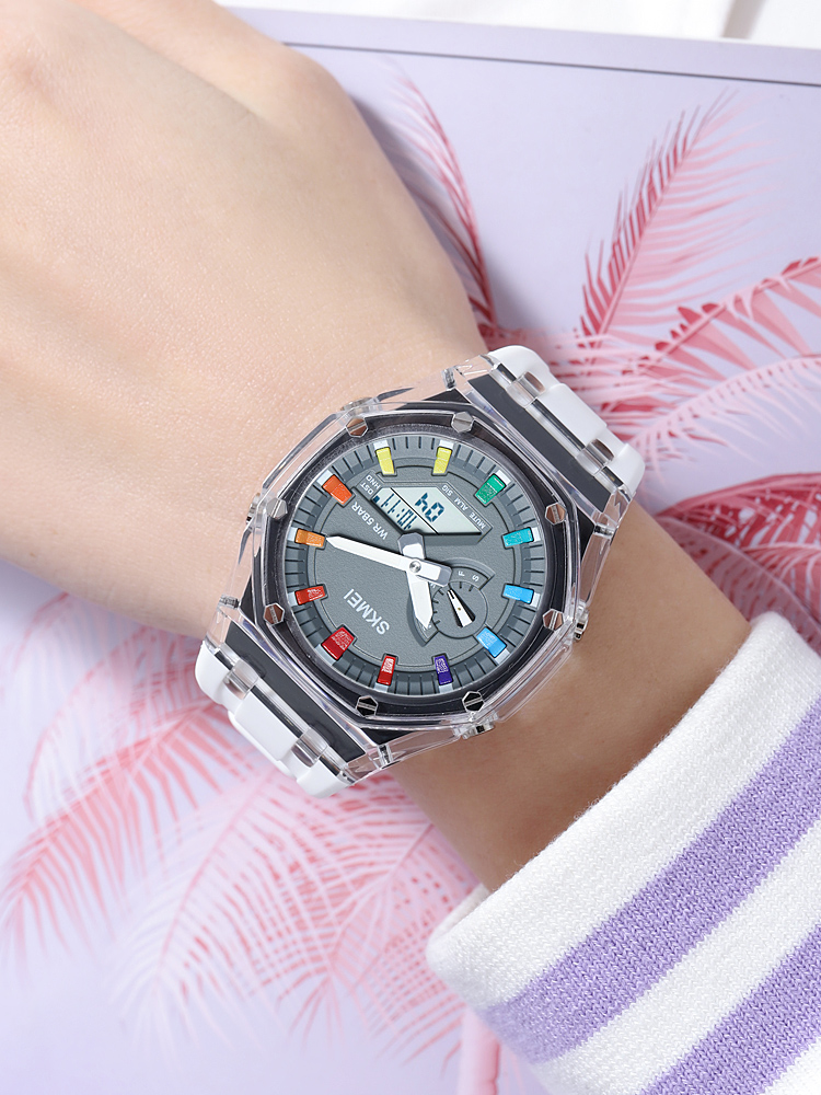 Skmei 2100WTGY White-Grey SALE - 3