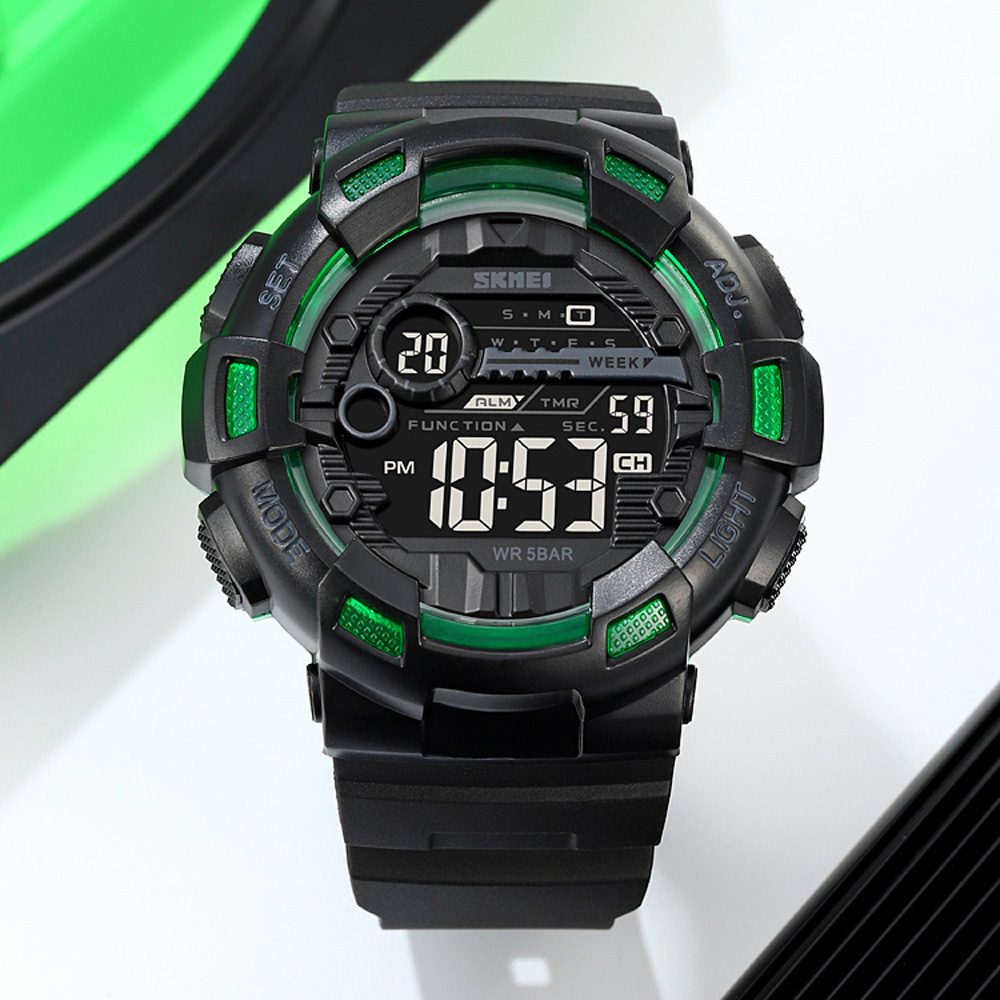 Skmei 2110BKGN Black-Green SALE - 3