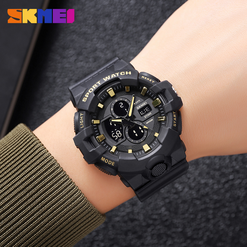Skmei 2117BKGD Black-Gold - 3
