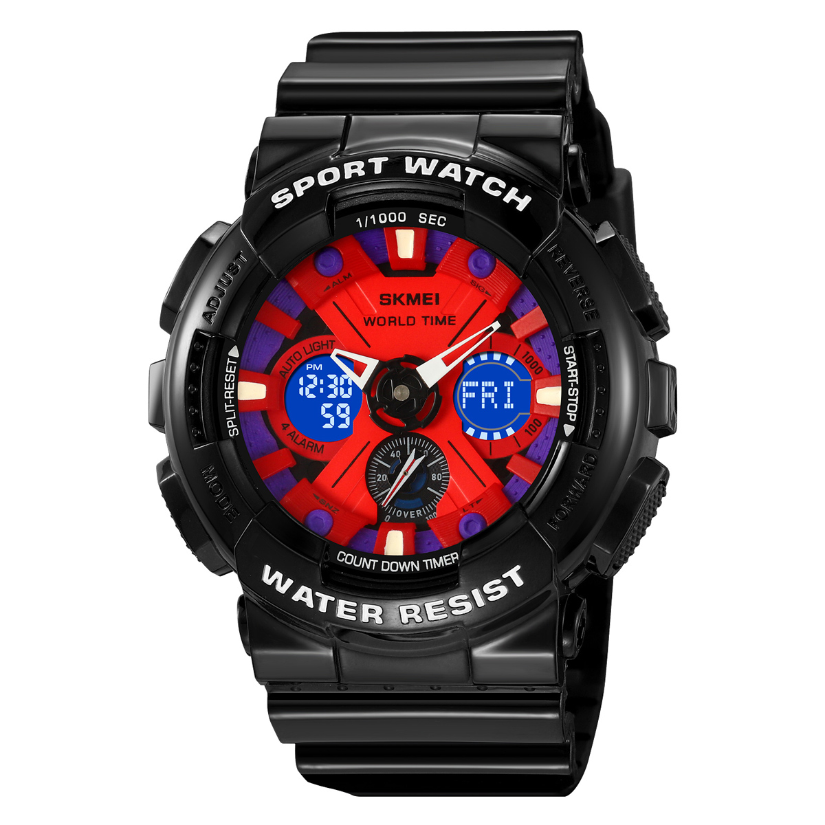 Skmei 2118BKBU Black-Blue - 2