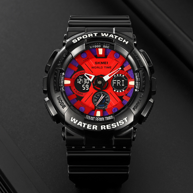 Skmei 2118BKBU Black-Blue - 5