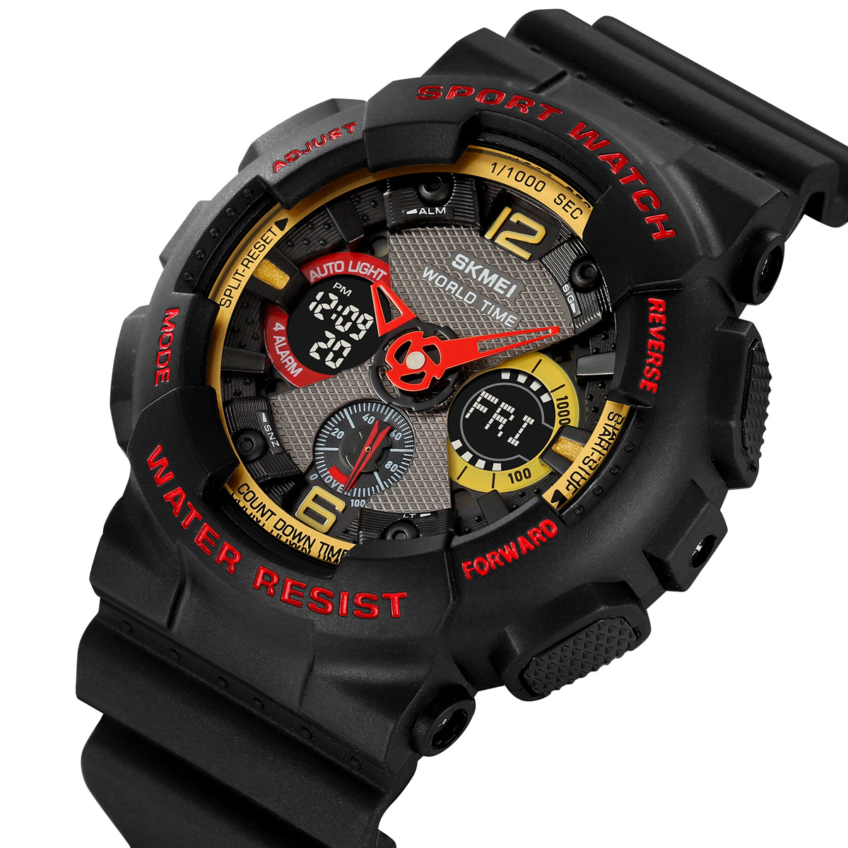 Skmei 2118BKRD Black-Red - 3