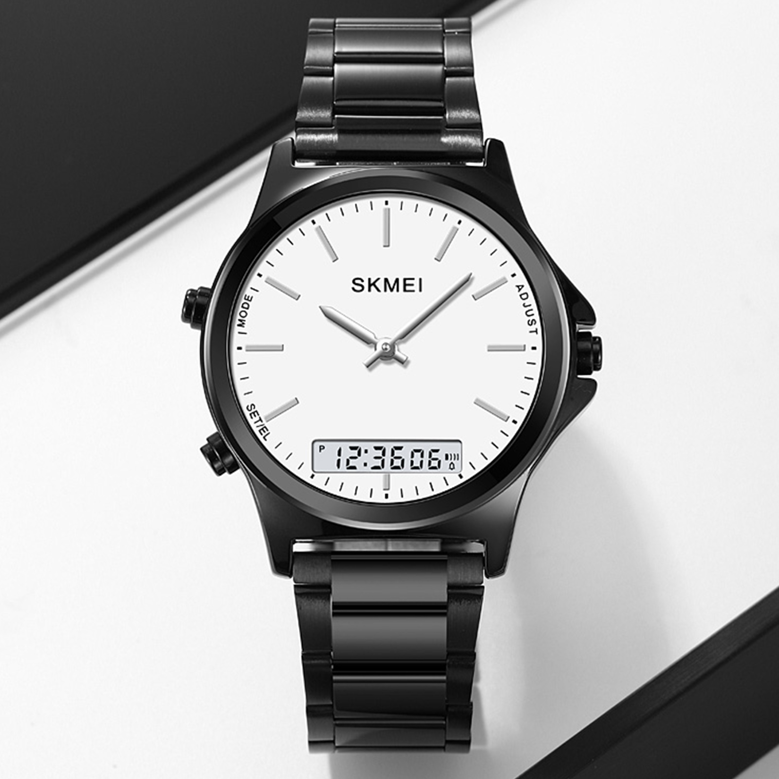 Skmei 2120BKWT Black-White SALE - 4