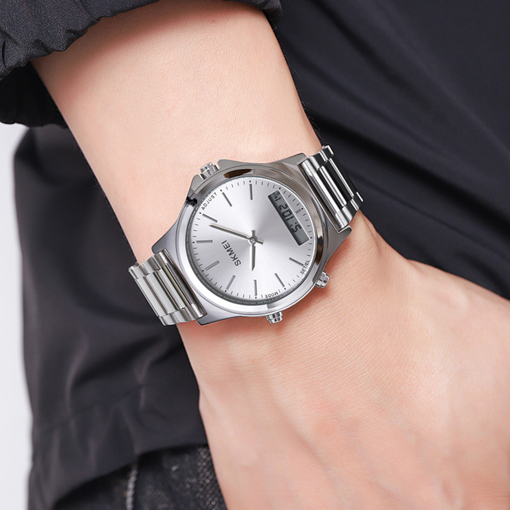 Skmei 2120SISI Silver-Silver - 4