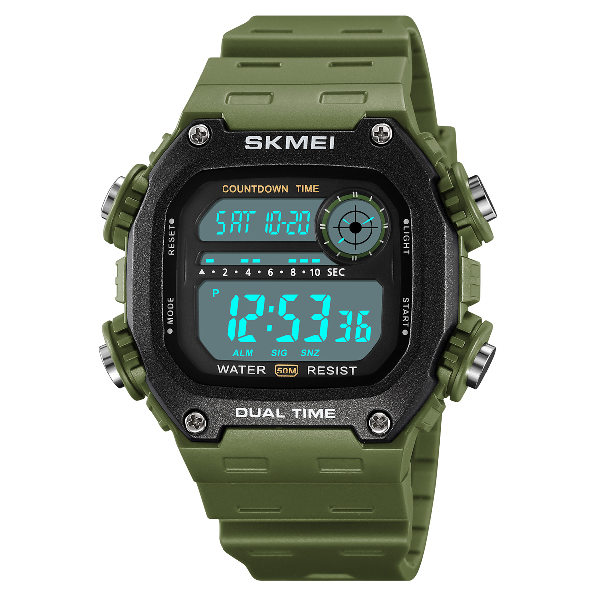 Skmei 2126AG Army Green - 2