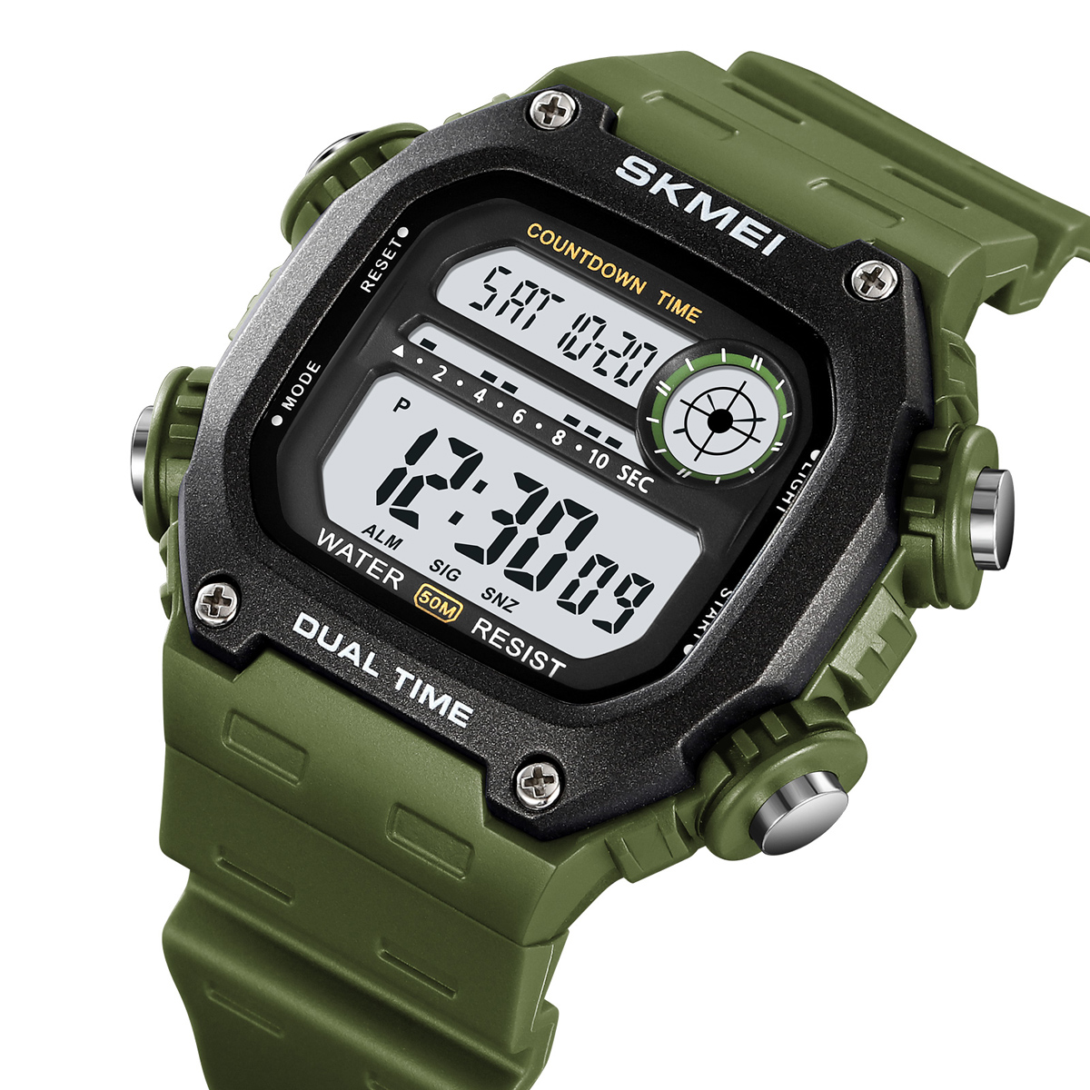 Skmei 2126AG Army Green - 3