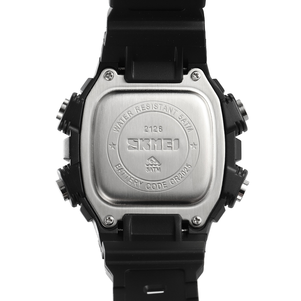 Skmei 2126SIBK Silver-Black - 7