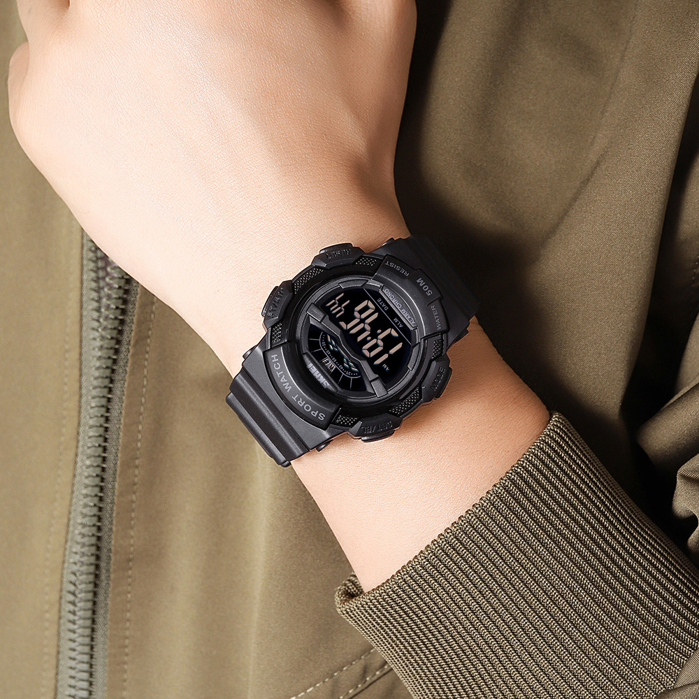 Skmei 2153BKBK Black-Black - 4