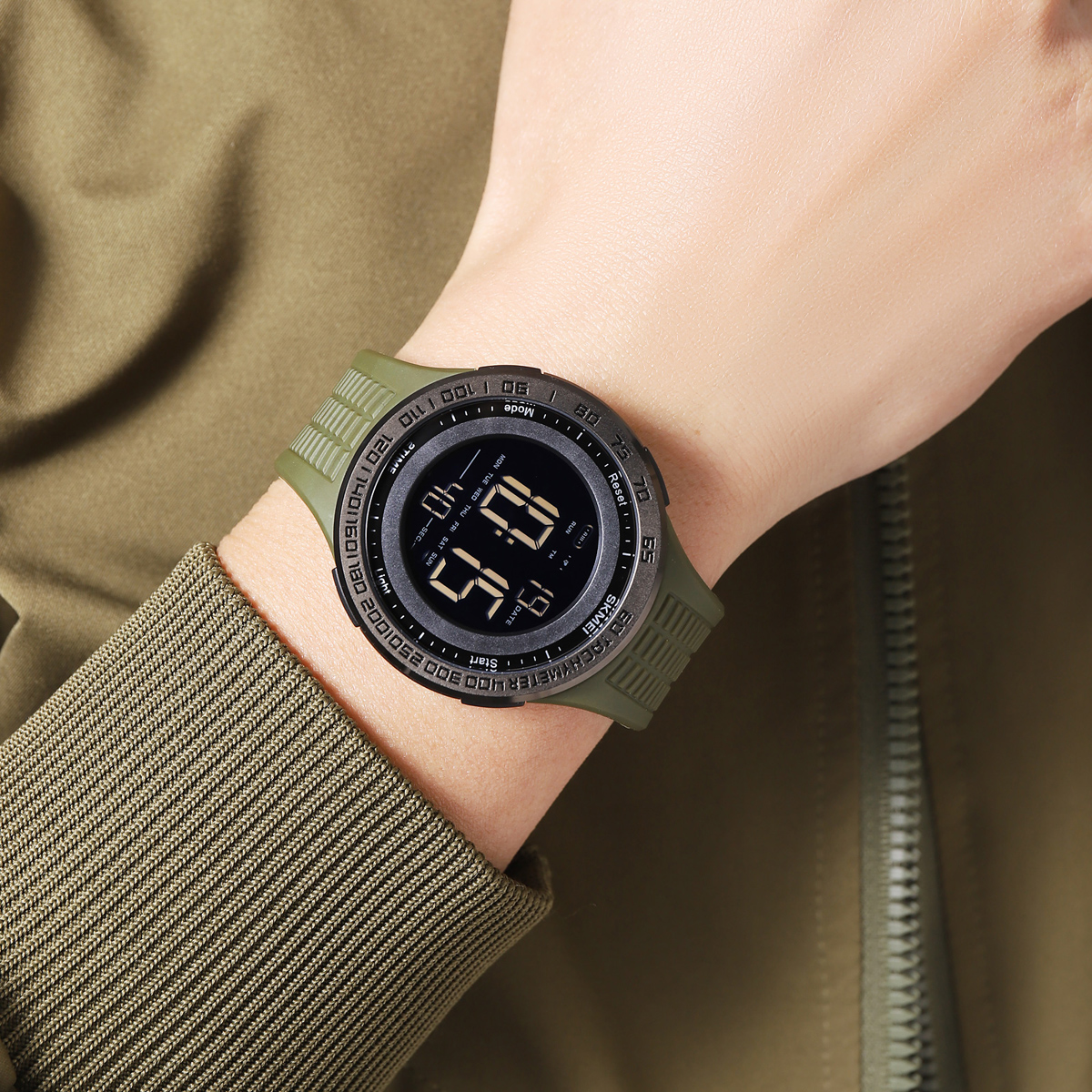 Skmei 2155AG Army Green - 4