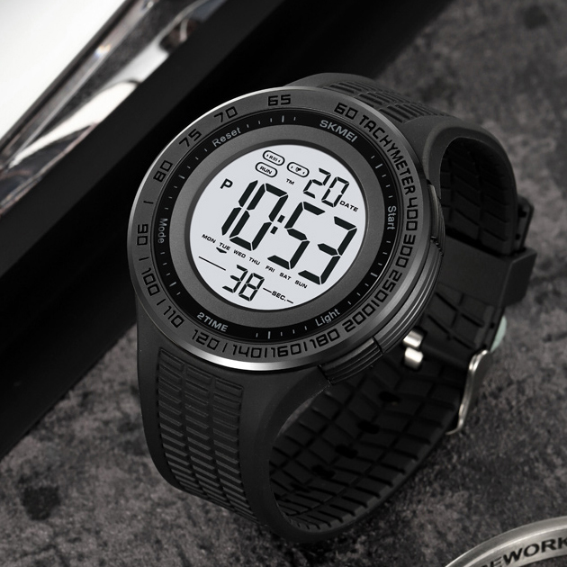 Skmei 2155BKWT Black-White - 5