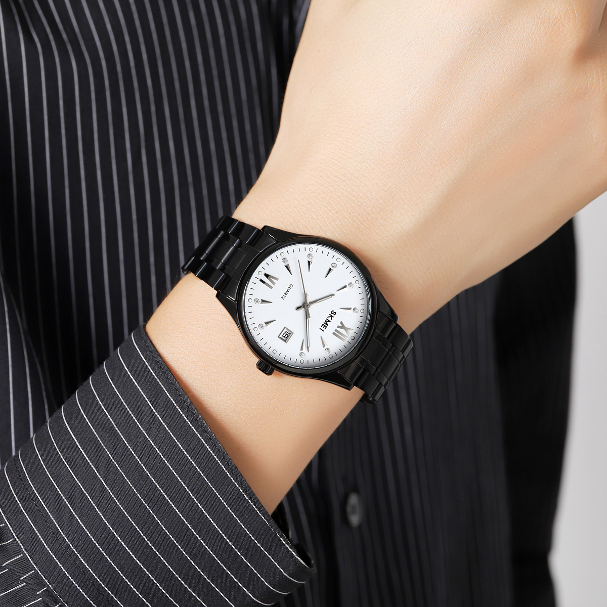 Skmei 2158BKWT Black-White - 3