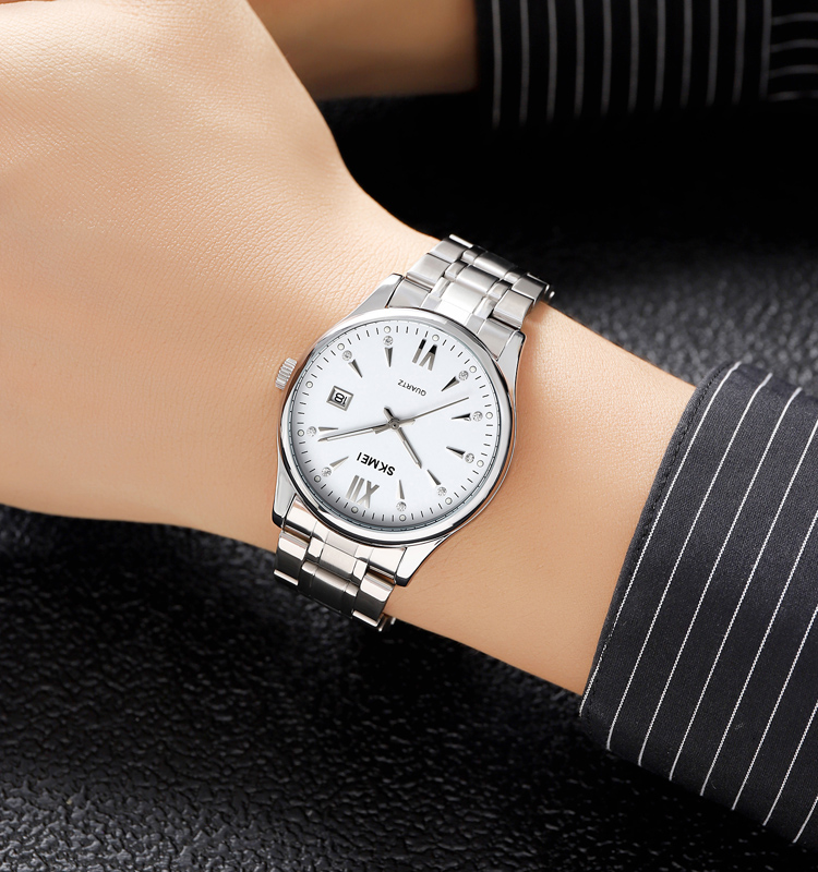 Skmei 2158SIWT Silver-White - 3